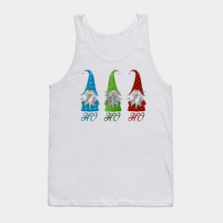 Christmas Gnomes Tank Top